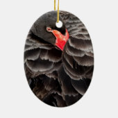 黒鳥の休息 セラミックオーナメント (裏面)