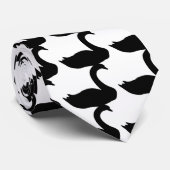 黒鳥アイコン ネクタイ (ロール)