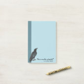 黒鳥ザレイヴン ポストイット (デスク上)