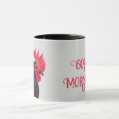 黒鶏おはよう! マグカップ (中央)