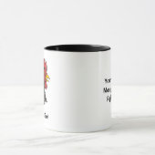 黒鶏の頭 マグカップ (中央)