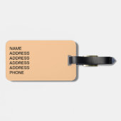 黒鶏 ラゲッジタグ (裏面横)