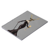 黒鹿グラマー2 ノートブック (左側)