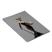 黒鹿グラマー3 ノートブック (右側)