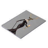 黒鹿グラマー3 ノートブック (左側)