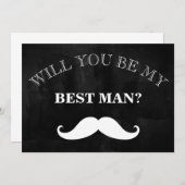 黒黒黒板は私の花婿介添人か? 招待状 (正面/裏面)