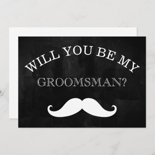 黒黒黒板を使えば俺の黒板だ 招待状 (正面/裏面)