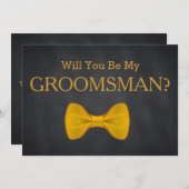 黒黒黒板を使えば俺の黒板だ 招待状 (正面/裏面)