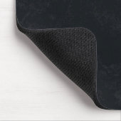 黒黒黒板パーソナライズされた マウスパッド (コーナー)