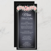 黒黒黒板結婚病 メニュー (正面/裏面)