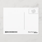 黒鼠スネークポストカード。 ポストカード (裏面)