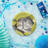 黒鼠ヘビ ペーパープレート (パーティー)