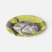 黒鼠ヘビ ペーパープレート (アングル)