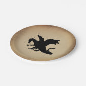 黒龍の背素朴景 ペーパープレート (アングル)