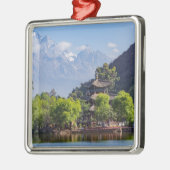 黒龍潭、雲南省石鼓 - 中国 メタルオーナメント (左)