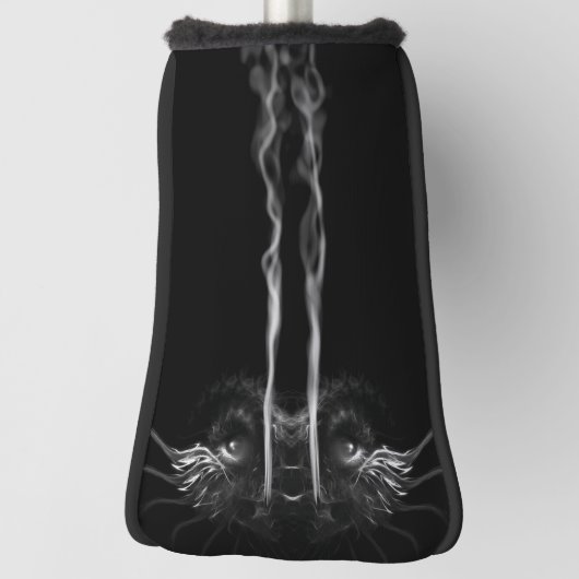 黒龍煙 ゴルフヘッドカバー (回転90)