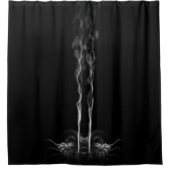 黒龍煙 シャワーカーテン (正面)