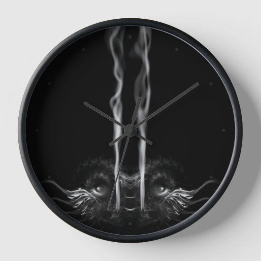 黒龍煙 壁時計 (正面)