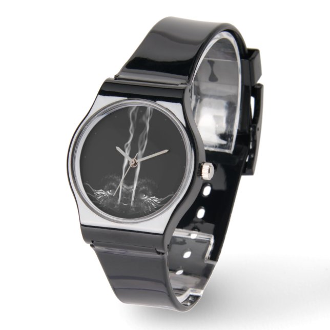 黒龍煙 腕時計 (傾斜)