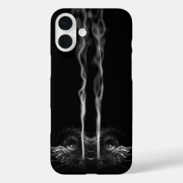 黒龍煙 iPhone 16 PLUSケース