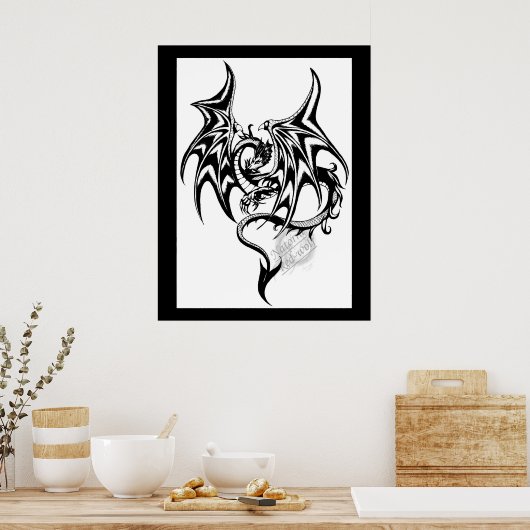 黒龍 ポスター (キッチン)