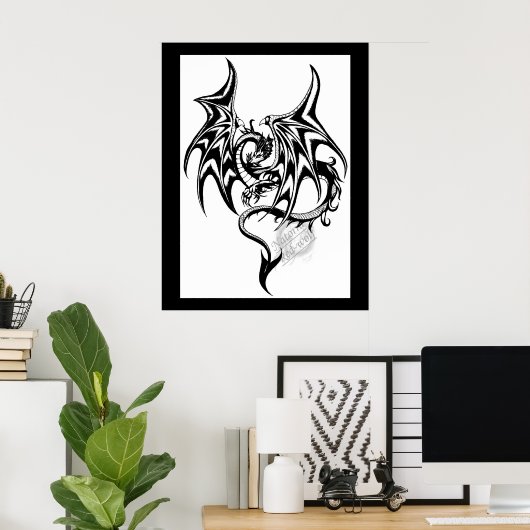 黒龍 ポスター (ホームオフィス)