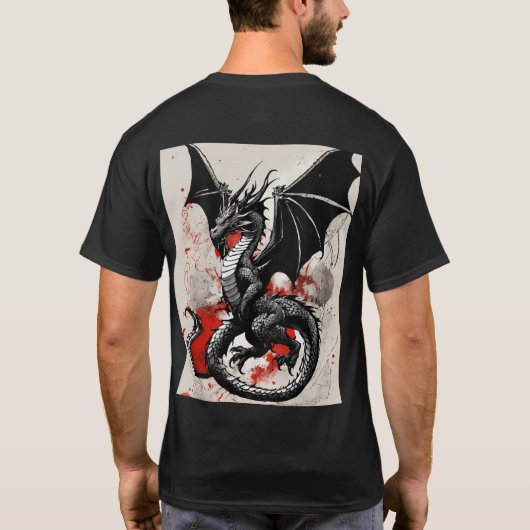 黒龍 Tシャツ (裏面)