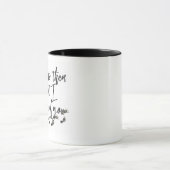 黒11のozのコンボのマグ マグカップ (中央)