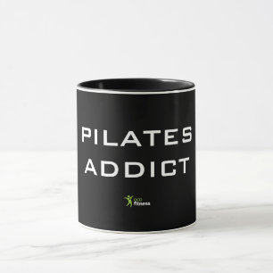 黒11 ozコンボマグカップ   Pilates Addict マグカップ