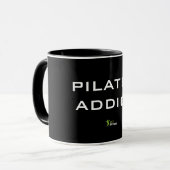 黒11 ozコンボマグカップ | Pilates Addict マグカップ (正面左)