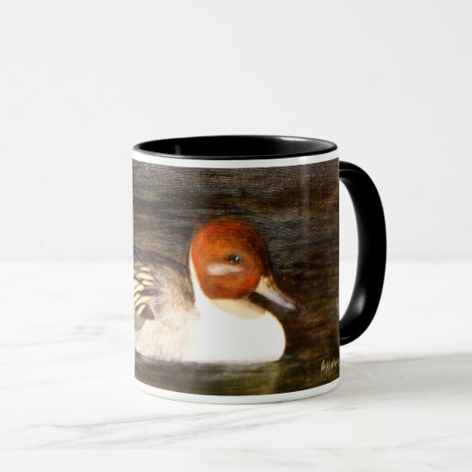 黒11ozコンボマグカップ22 マグカップ (正面右)