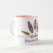 黒11oz 2トーンマグカップ ツートーンマグカップ (正面左)