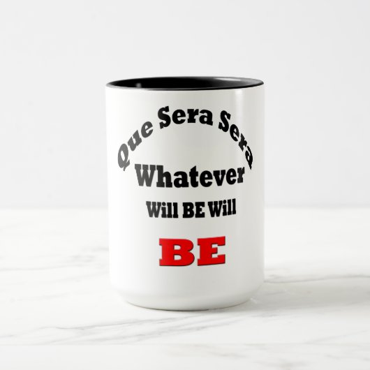 黒15のozの信号器のマグqueの血清の血清 マグカップ (中央)