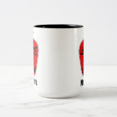 黒15 oz 2トーンマグカップ ツートーンマグカップ (中央)