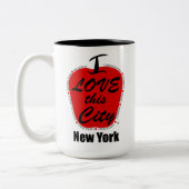 黒15 oz 2トーンマグカップ ツートーンマグカップ (左)