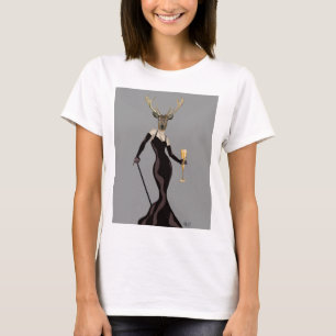 黒2の魅力のシカ Tシャツ