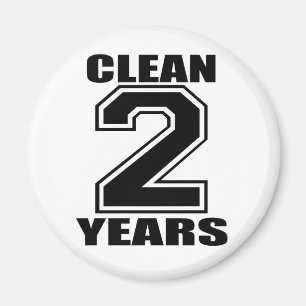 黒2年のきれいにして下さい マグネット