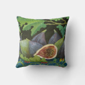 黒2014年のイチジク クッション (裏面)