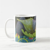 黒2014年のイチジク コーヒーマグカップ (左)