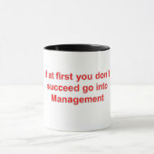 黒325のmlの信号器のマグ マグカップ (中央)