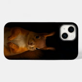 黒4ラグジュアリーiPhone 14 Case-Mate、レッドリス Case-Mate iPhoneケース (裏面 (横))