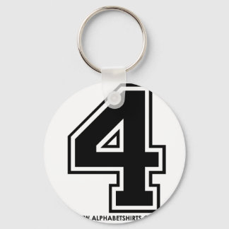 黒4 キーホルダー