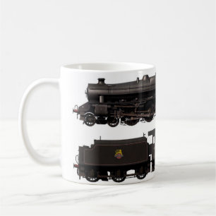 黒5のマグ コーヒーマグカップ