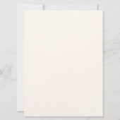 黒、アイボリー、金ゴールドフローラブライダルシャワー表の記号 (裏面)