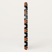 黒、オレンジ、ピンクの手描き矢印パターン Case-Mate iPhoneケース (裏面/左)