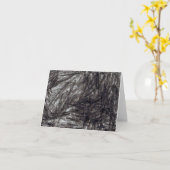 黒 カード (黄色い花)