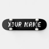 黒 スケートボード (横)