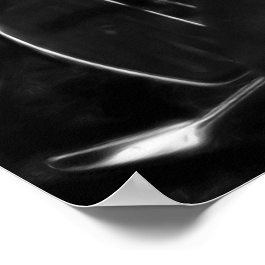 黒 ポスター (角)