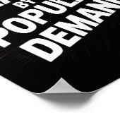 黒 ポスター (角)