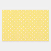 黒、マルチパターン金ゴールド ラッピングペーパーシート (正面2)